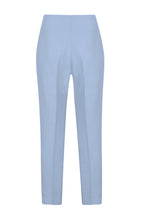 Narrow-Leg Trousers in Plain Sky Faille - Phoebe