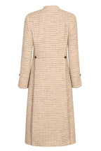 Claire Coat in Camel Tweed