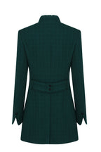 Zoe Jacket in Bottle Green Tweed