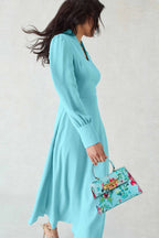 Fonteyn Mignon Snakeskin - Turquoise Cloisonné Print