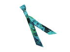 Banderole - Silk Ribbon Scarf - Rainforest Dusk