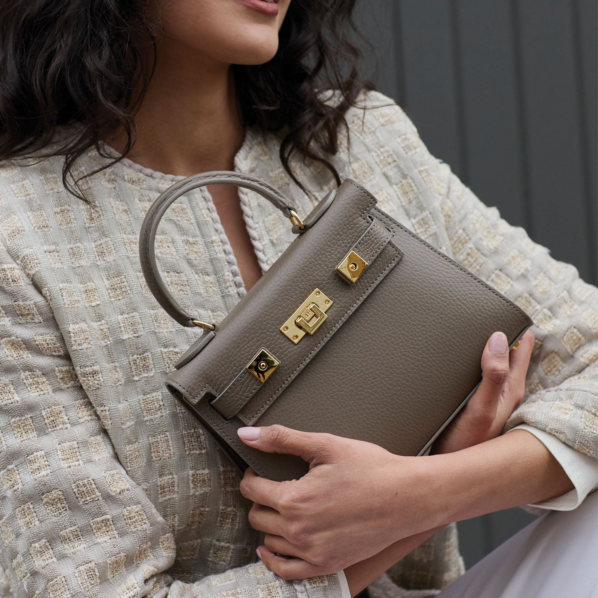 Taupe Handbags