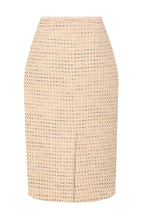 Penelope Skirt in Camel Tweed