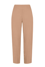 Phoebe Trousers in Camel Wool Faille