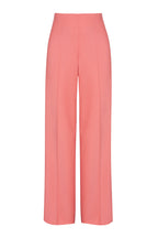 Paloma Trousers in Watermelon Wool Faille