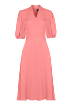 Sof Dress in Watermelon Double Georgette